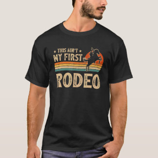 T-shirt Rodeo de vie western Country C'est pas ma premiè