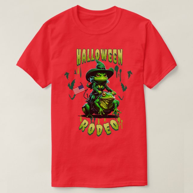 T-shirt Rodéo d'Halloween (Design devant)
