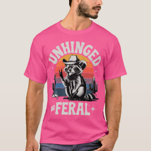 T-shirt Rodéo Drôle De Cowboy Feral Et Unhinged
