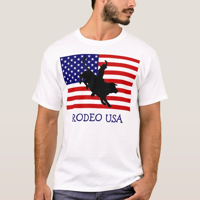 T-SHIRT RODÉO ETATS-UNIS #2 (Devant)