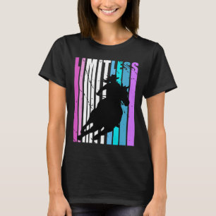 T-shirt Rodéo Filles Cowgirl sans limites Motivation occid