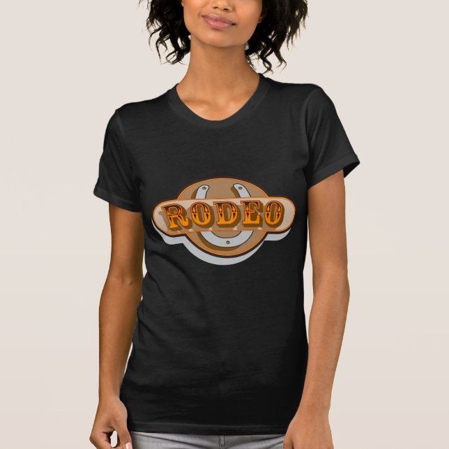 T-shirt Rodeo Horseshoe (Devant)