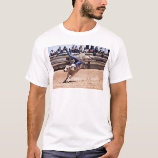 T-shirt Rodéo opposant Taureau