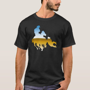 T-shirt Rodéo - poursuite de Taureau ; boeuf luttant