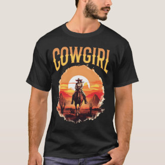 T-shirt Rodeo Western Country Southern Cowgirl Casquette -