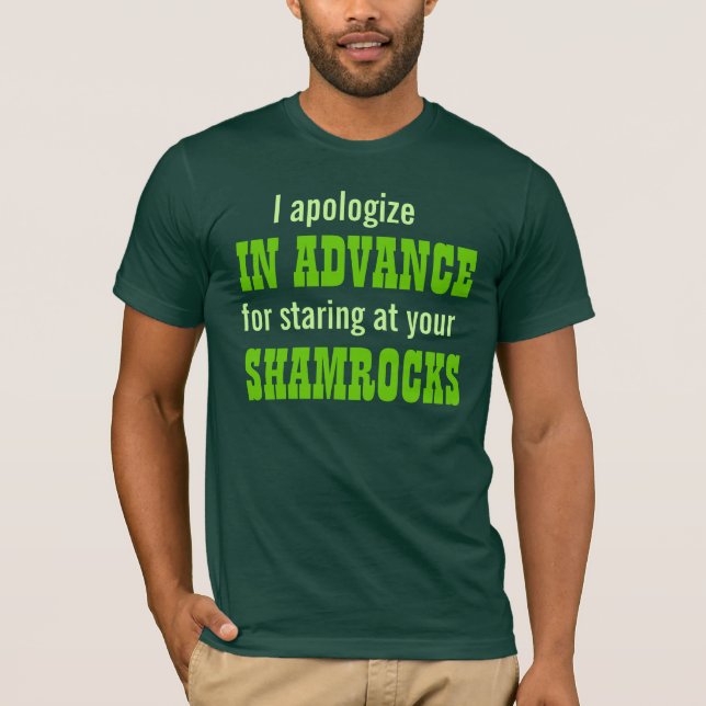 T-shirt Rôdeur de shamrock (Devant)