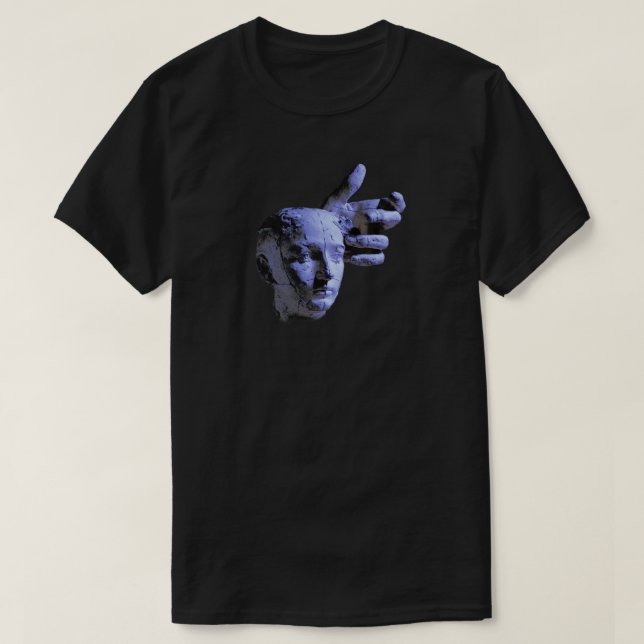T-shirt Rodin dans le bleu (Design devant)