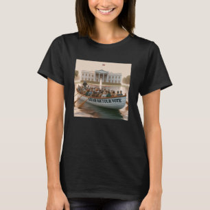 T-shirt Roe Roe Roe Votre Vote