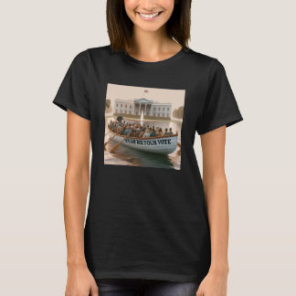T-shirt Roe Roe Roe Votre Vote