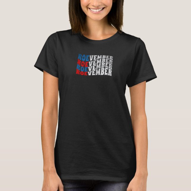 T-shirt ROEVEMBER American Flag  Remember November 8 2022 (Devant)