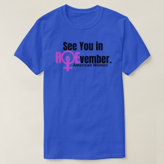 T-SHIRT ROEVEMBER ARRIVE (50) (Design devant)