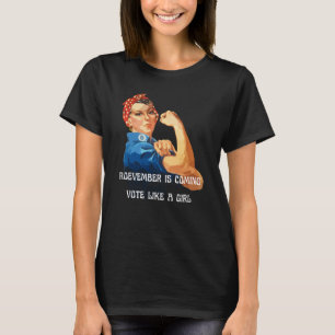 T-shirt Roevember vient Rosie le Riveter
