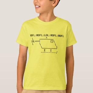 T-shirt ROFLcopter