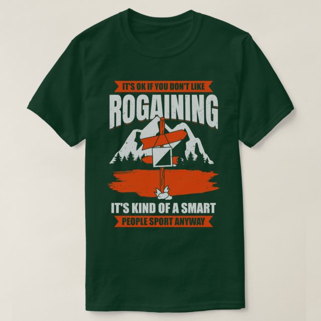 T-shirt Rogaining Lover Orienteering Rogaines Hobby Cadeau (Design devant)