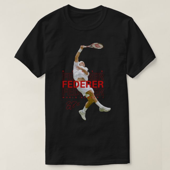 T-shirt Roger Federer Tennis (Design devant)