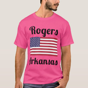 T-shirt Rogers Arkansas Imprimés Élégants