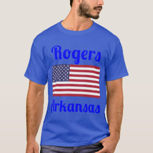 T-shirt Rogers Arkansas Imprimés Élégants1