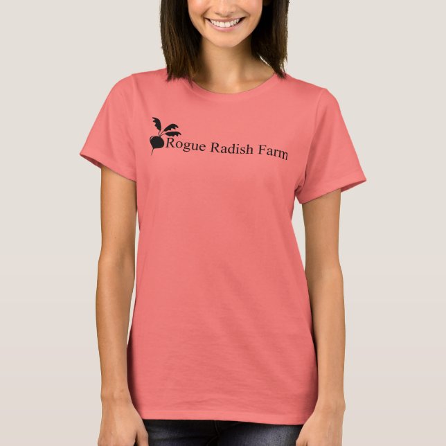 T-shirt Rogue Radish Farm American Apparel (Devant)