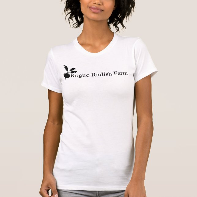 T-shirt Rogue Radish Farm Bella Canvas (Devant)