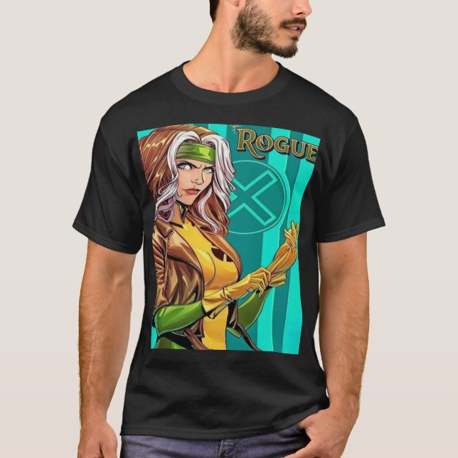 T-shirt Rogue X‑Men – Southern Strength & Style (Devant)