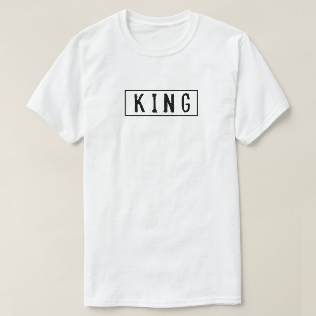 T-shirt roi (Design devant)