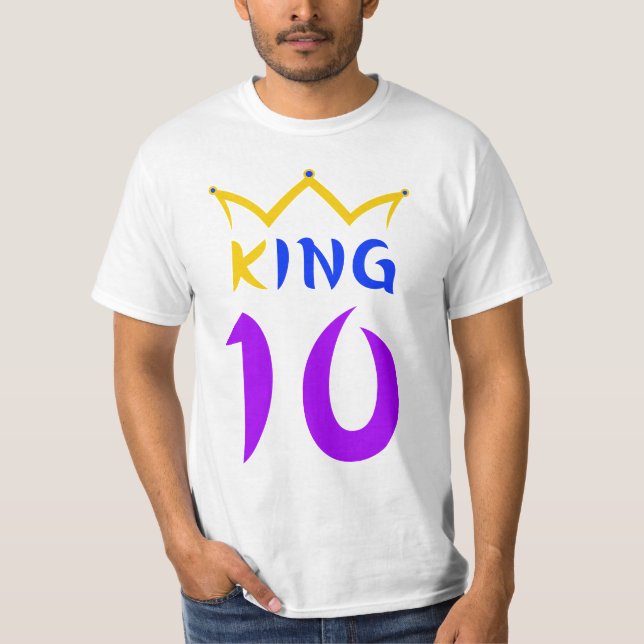 T-shirt Roi 10 (Devant)
