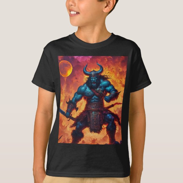 T-shirt Roi barbare (Devant)