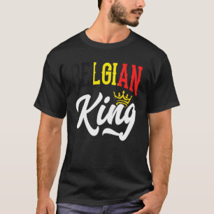 T-shirt Roi belge Belgique Belge Drapeau Belgique 1