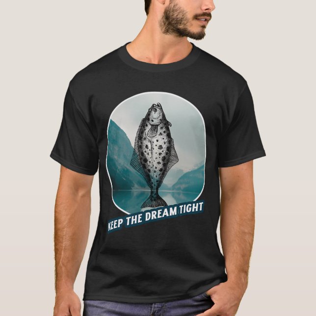 T-shirt Roi Blanc de la conception de pêche à la carpe (Devant)