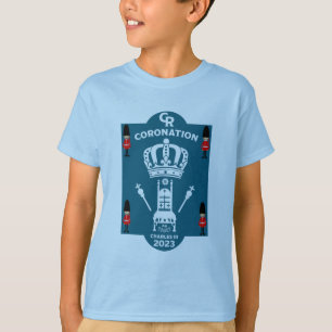 T-shirt Roi Charles III Coronation Street