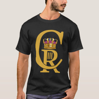 T-shirt Roi Charles Iiking 3E Couronnement 2023 Cr Trône