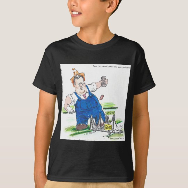 T-shirt Roi Christie & GW Bridge Drôle (Devant)