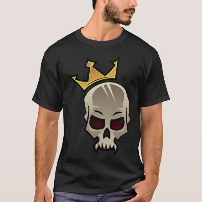 T-shirt Roi crâne (Devant)