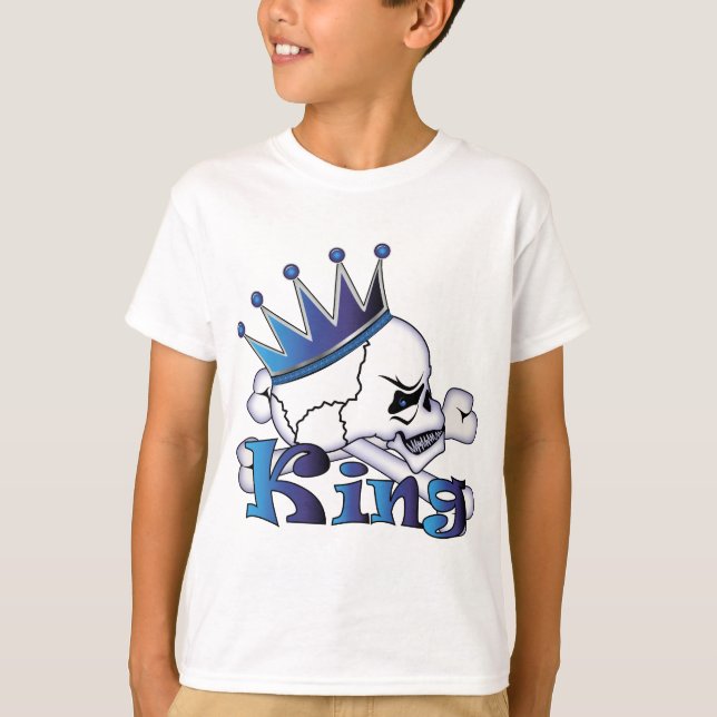 T-shirt Roi crâne (Devant)