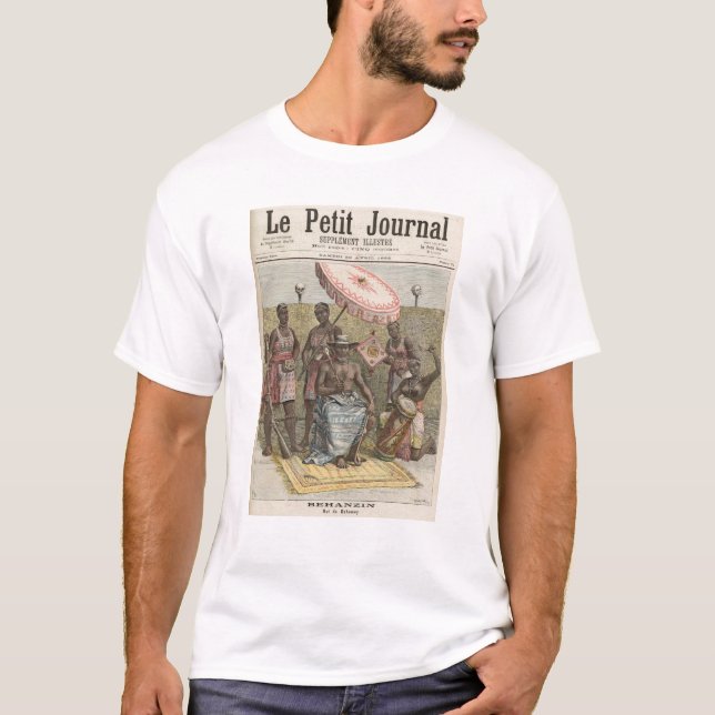T-shirt Roi de Behanzin du Dahomey (Devant)