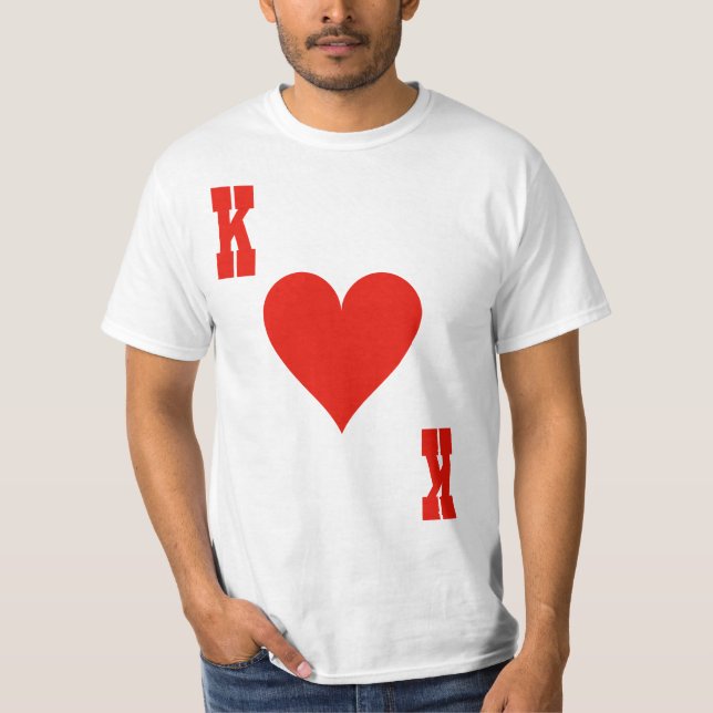 T-Shirt Roi de Cœur (Devant)