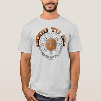 T-shirt Roi de cour de Baskeball