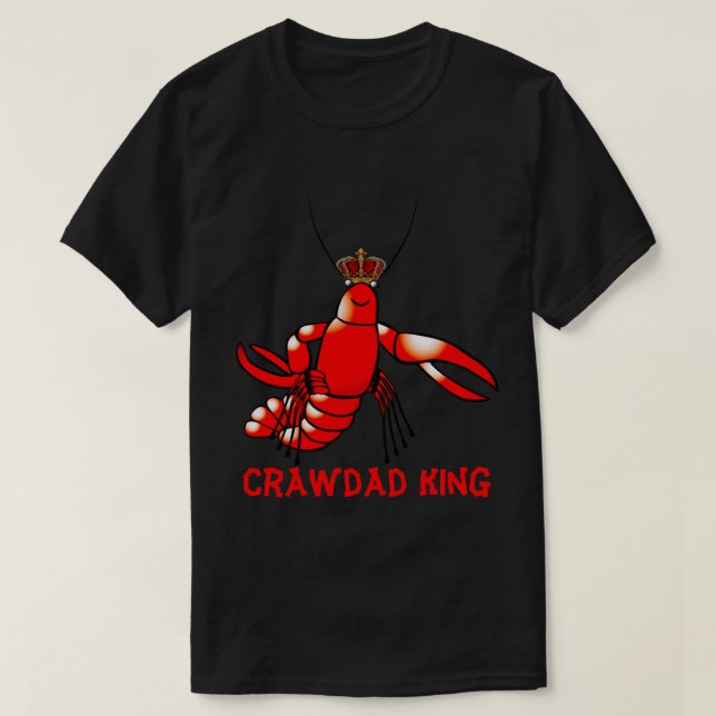 T-shirt Roi de Crawdad (Design devant)