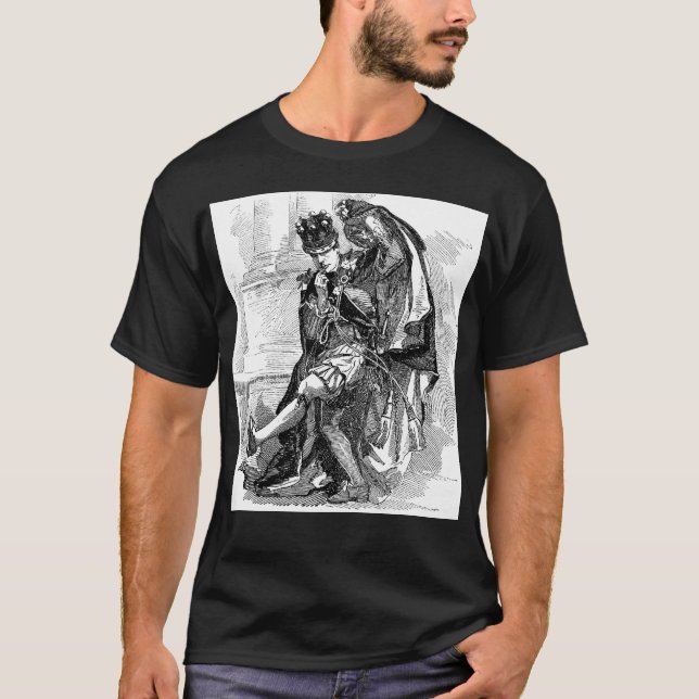 T-shirt roi de danse (Devant)