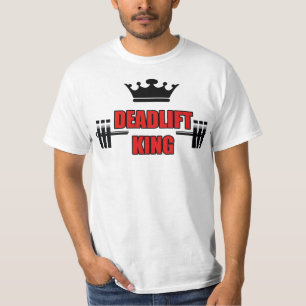 T-shirt Roi de Deadlift
