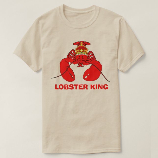T-shirt Roi de homard (Design devant)