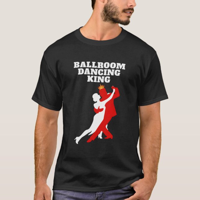 T-shirt Roi de la danse de salon danse de salon (Devant)