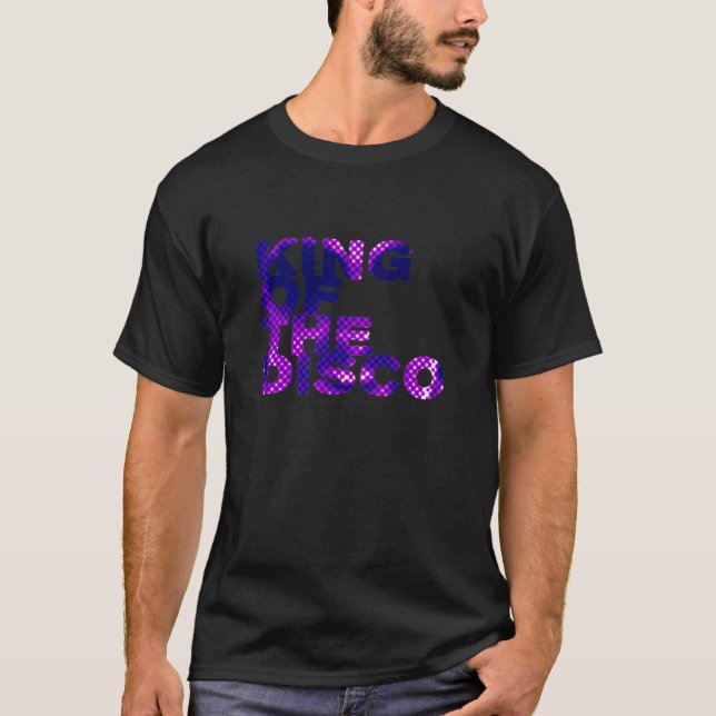 T-shirt Roi de la disco (Devant)