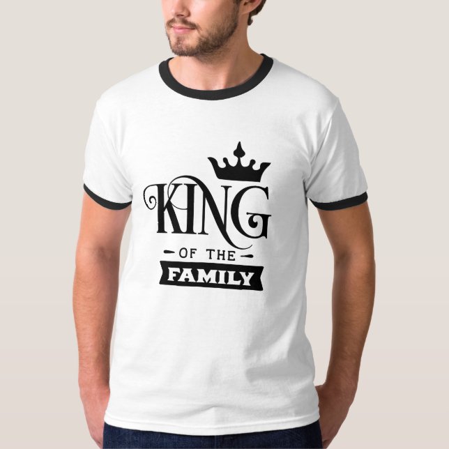 T-shirt Roi De La Famille (Devant)
