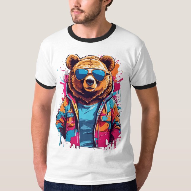T-shirt Roi de la nature sauvage (Devant)