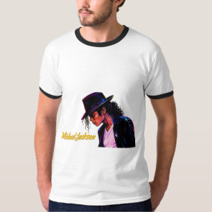 T-shirt Roi de la Pop Légende Moonwalk Design Rétro Hommag