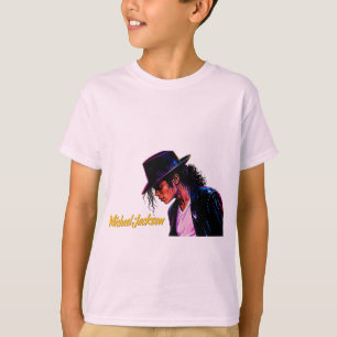 T-shirt Roi de la Pop Légende Moonwalk Design Rétro Hommag