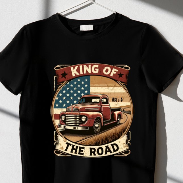 T-shirt roi de la route nous (Créateur téléchargé)