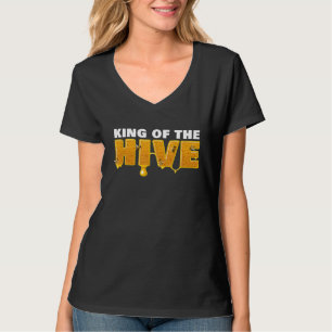 T-shirt Roi De La Ruche Cool Honey Bee Apiculteur Apicultu