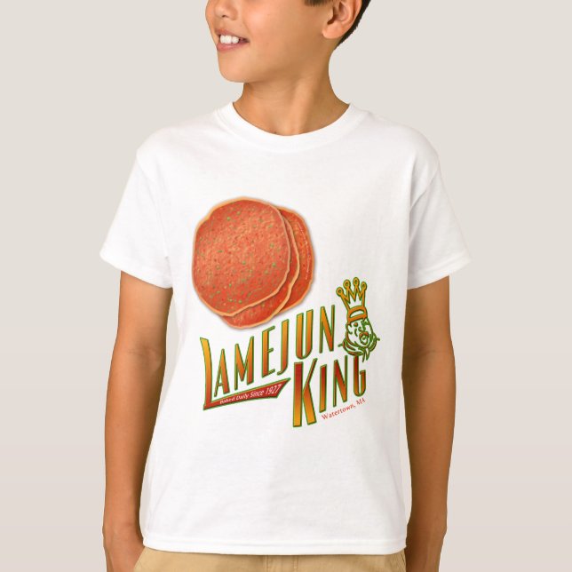 T-shirt Roi de Lamejun, chef de pizza arménienne ! (Devant)